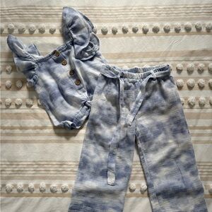 Jessica Simpson Kids Blue and White Set size 3t